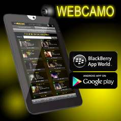 Webcamo Android et Blackberry