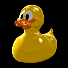 Quick Duck toy sculpting