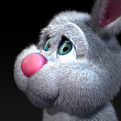 3d bunny (making of)