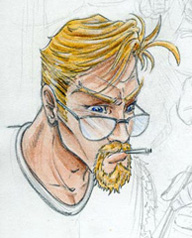 Dossier Rick Stone (croquis)