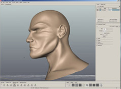 Modeled face (Rick Stone)