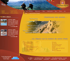 Site internet CDT05