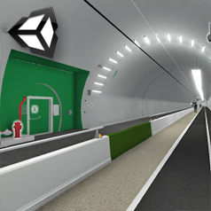 Croix Rousse tunnel virtual visit